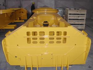 Components for trans-container handling machines